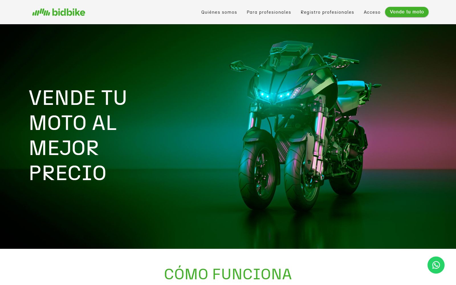 Caso relacionado: Bidbike