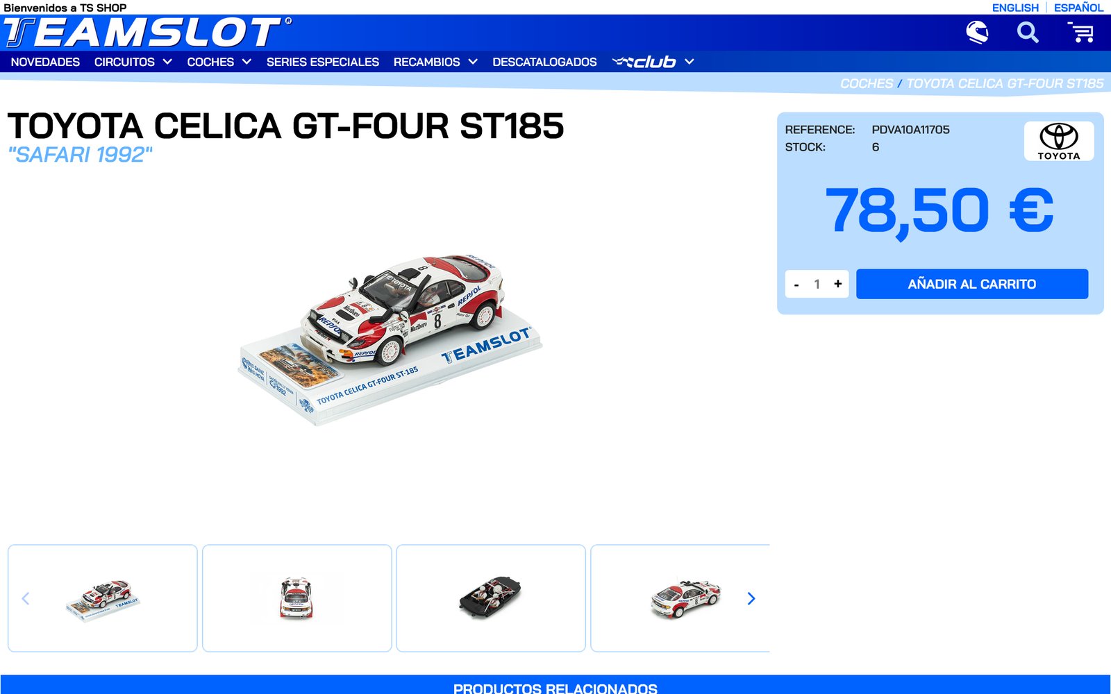 Captura de Team Slot